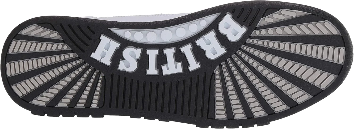 کفش کتانی مردانه بریتیش نایتز مدل کینگز اس ال سفید مشکی نقره ای، سایز 44.5 اروپا کفش کتانی مردانه بریتیش نایتز مدل کینگز اس ال سفید مشکی نقره ای، سایز 44.5 اروپا