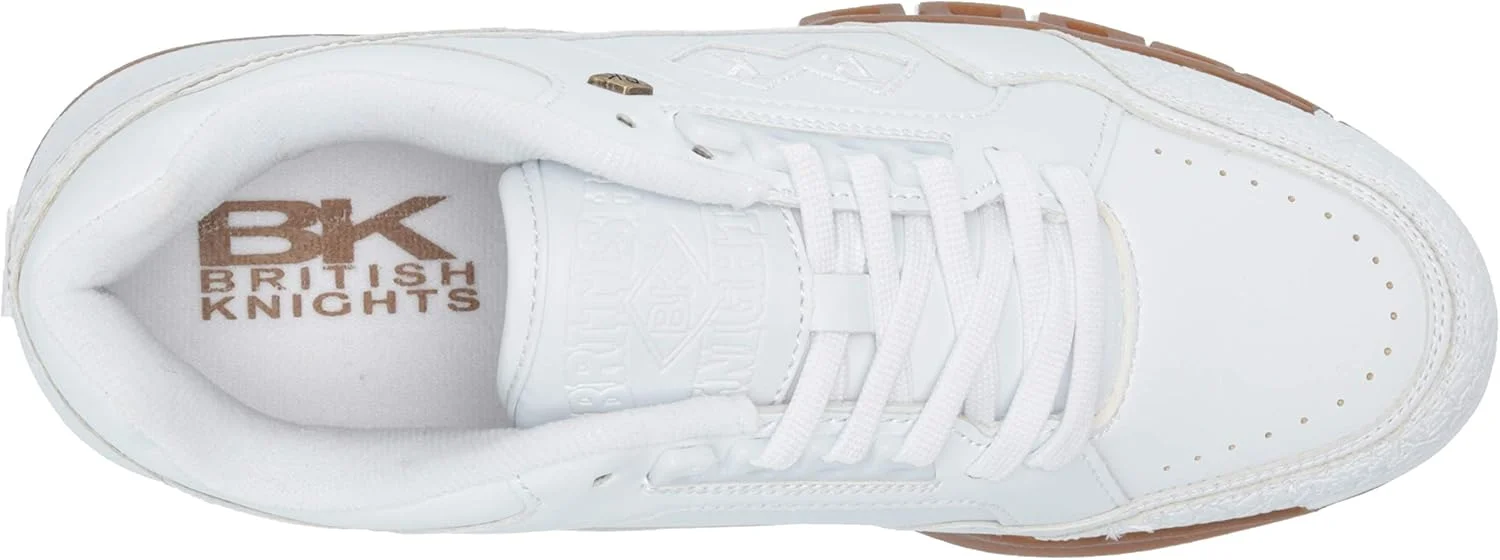 کفش ورزشی مردانه بریتیش نایتس مدل متروس سفید صمغی، سایز 44.5 اروپا کفش ورزشی مردانه بریتیش نایتس مدل متروس سفید صمغی، سایز 44.5 اروپا