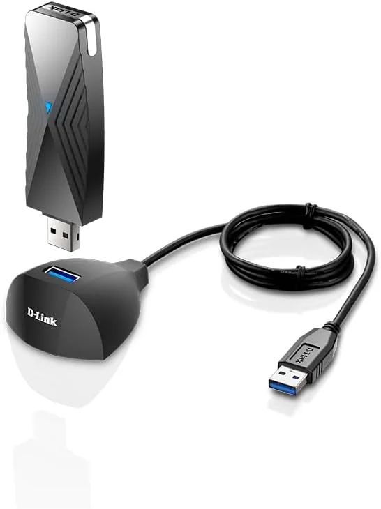 پل هوایی واقعیت مجازی D-Link DWA-F18 (اتصال بی‌سیم اختصاصی از رایانه بازی به Meta Quest 2/Quest3/Meta Quest Pro، واقعیت مجازی برای حرکت 360 درجه - پشتیبانی از برنامه Oculus)