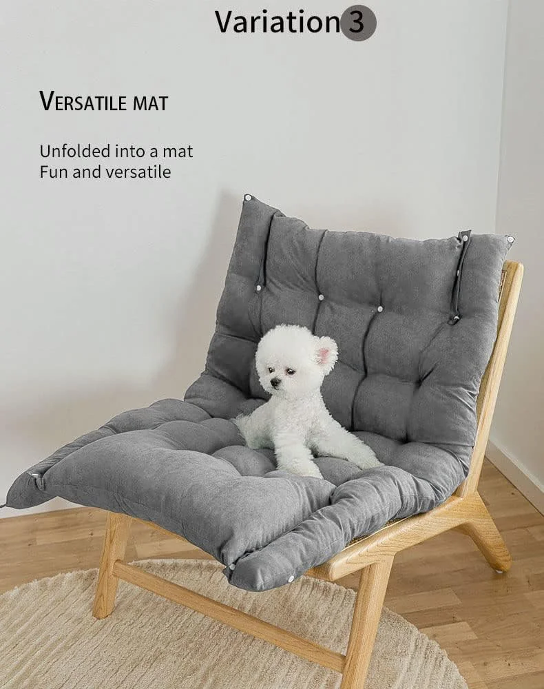 تخت خواب سگ تاشو تابستانی، لانه سگ تغییر شکل دهنده 3 در 1، تخت حیوانات خانگی چند منظوره، تشک حیوانات خانگی نرم و راحت، برای گربه ها و سگ های کوچک، متوسط و بزرگ، جهانی چهار فصل (متوسط، خاکستری) تخت خواب سگ تاشو تابستانی، لانه سگ تغییر شکل دهنده 3 در 1، تخت حیوانات خانگی چند منظوره، تشک حیوانات خانگی نرم و راحت، برای گربه ها و سگ های کوچک، متوسط و بزرگ، جهانی چهار فصل (متوسط، خاکستری)