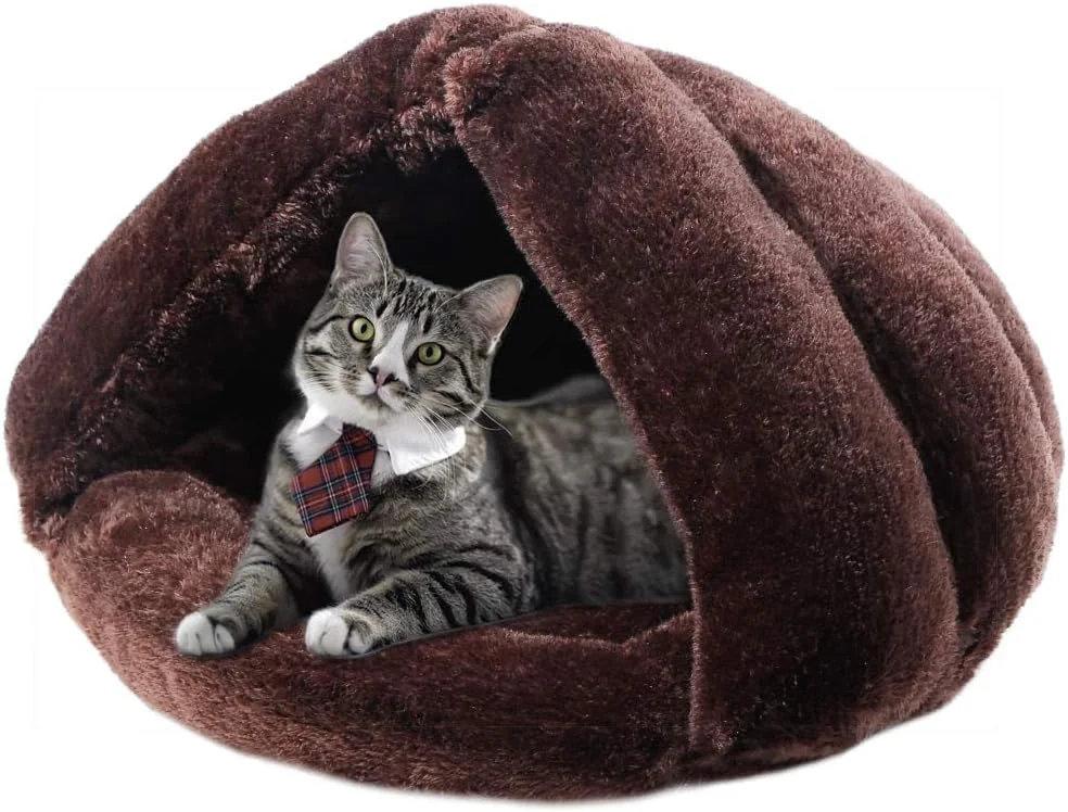 تخت خواب گرمایشی خودکار مخملی حیوانات خانگی SISROL، غار گربه، چادر حیوانات خانگی، تخت غاری، کیسه خواب راحت گربه، تشک چرت زدن برای حیوانات خانگی زمستانی، گربه ها، سگ های کوچک، توله سگ ها و بچه گربه ها، بادوام، راحت، خاکستری قابل شستشو تخت خواب گرمایشی خودکار مخملی حیوانات خانگی SISROL، غار گربه، چادر حیوانات خانگی، تخت غاری، کیسه خواب راحت گربه، تشک چرت زدن برای حیوانات خانگی زمستانی، گربه ها، سگ های کوچک، توله سگ ها و بچه گربه ها، بادوام، راحت، خاکستری قابل شستشو