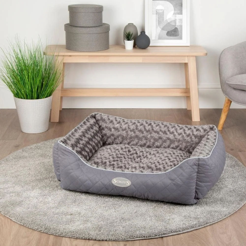 تخت باکس سگ Scruffs Wilton سایز M - خاکستری