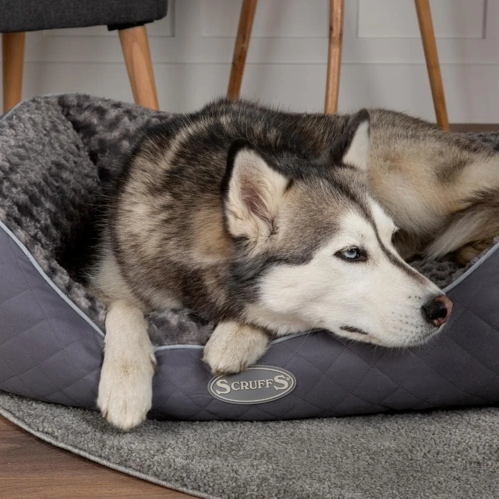 تخت باکس سگ Scruffs Wilton سایز M - خاکستری