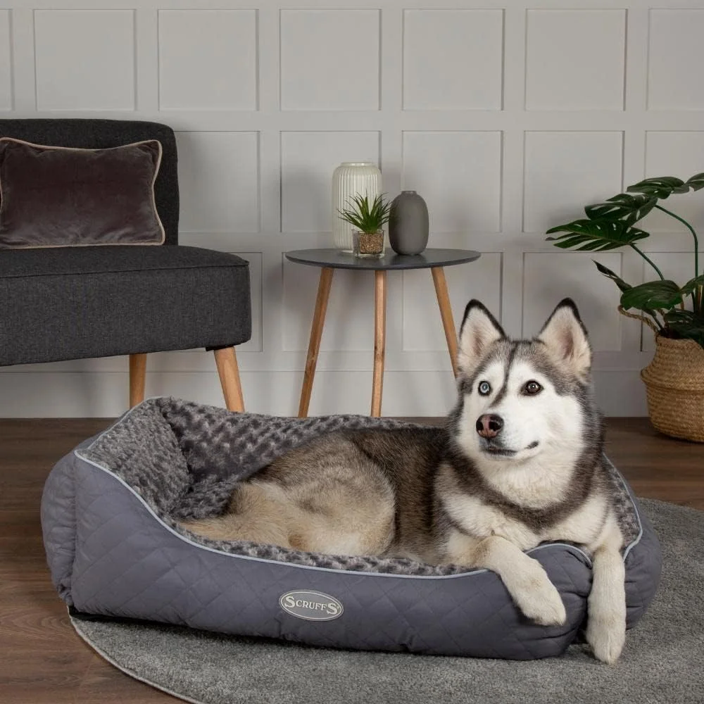 تخت باکس سگ Scruffs Wilton سایز M - خاکستری