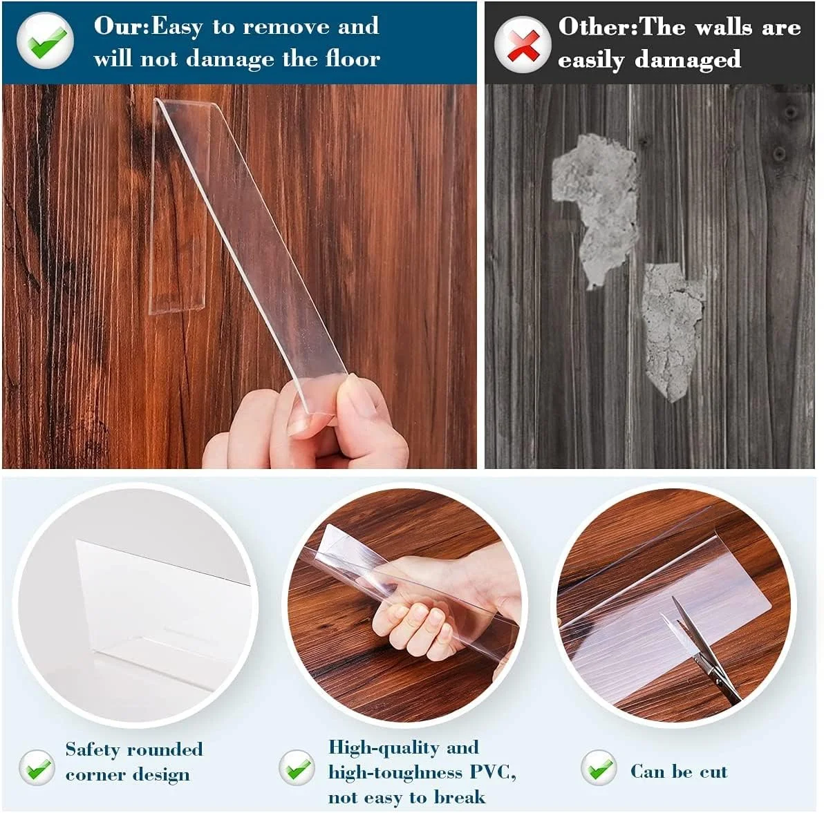 مسدود کننده زیر مبل فروشگاه سفید برای حیوانات خانگی، سپر شکاف، مسدود کننده اسباب بازی برای مبلمان، متوقف کننده سگ و گربه، PVC ایمنی قابل تنظیم شفاف، مسدود کننده اسباب بازی برای مانع تخت مبل با چسب قوی/8+1 مسدود کننده زیر مبل فروشگاه سفید برای حیوانات خانگی، سپر شکاف، مسدود کننده اسباب بازی برای مبلمان، متوقف کننده سگ و گربه، PVC ایمنی قابل تنظیم شفاف، مسدود کننده اسباب بازی برای مانع تخت مبل با چسب قوی/8+1