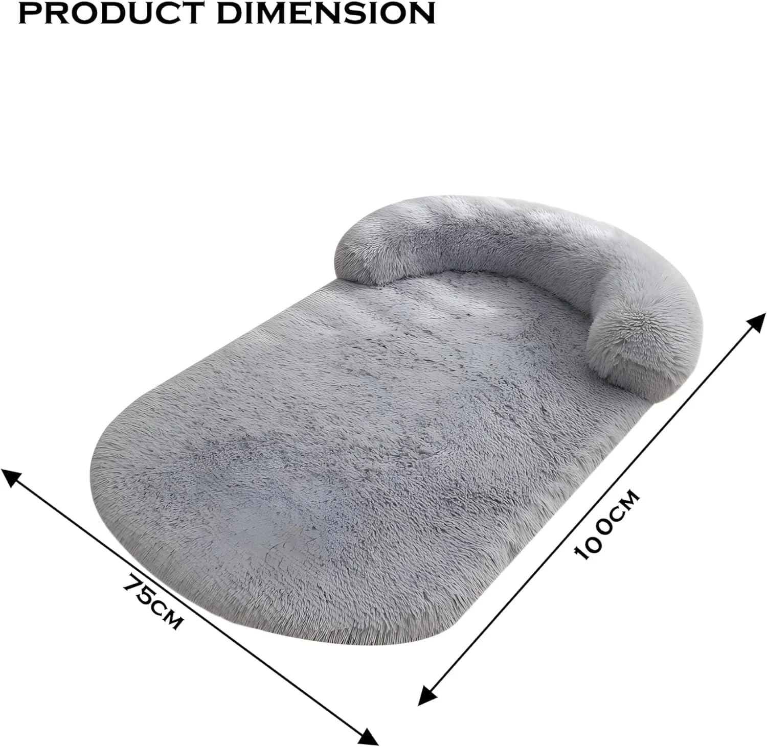 تخت خواب سگ قابل شستشو، تخت های لوکس و نرم برای قفس سگ، پد راحت برای لانه، تشک خواب ضد لغزش حیوانات خانگی برای نژادهای سگ بزرگ، خیلی بزرگ، متوسط و کوچک، 101.6 سانتی متر در 76.2 سانتی متر، خاکستری تخت خواب سگ قابل شستشو، تخت های لوکس و نرم برای قفس سگ، پد راحت برای لانه، تشک خواب ضد لغزش حیوانات خانگی برای نژادهای سگ بزرگ، خیلی بزرگ، متوسط و کوچک، 101.6 سانتی متر در 76.2 سانتی متر، خاکستری