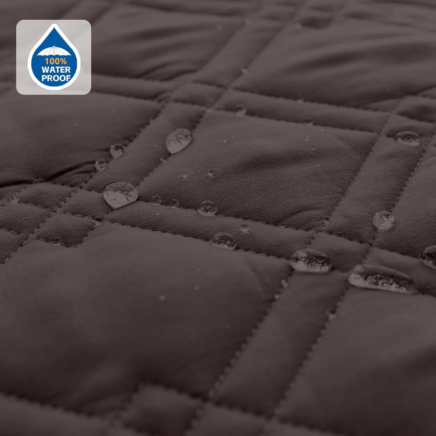 روکش ضد آب تخت سگ، پتوی ضد لغزش محافظ مبلمان مبل برای سگ گربه (قهوه ای، 132x208 سانتی متر) روکش ضد آب تخت سگ، پتوی ضد لغزش محافظ مبلمان مبل برای سگ گربه (قهوه ای، 132x208 سانتی متر)