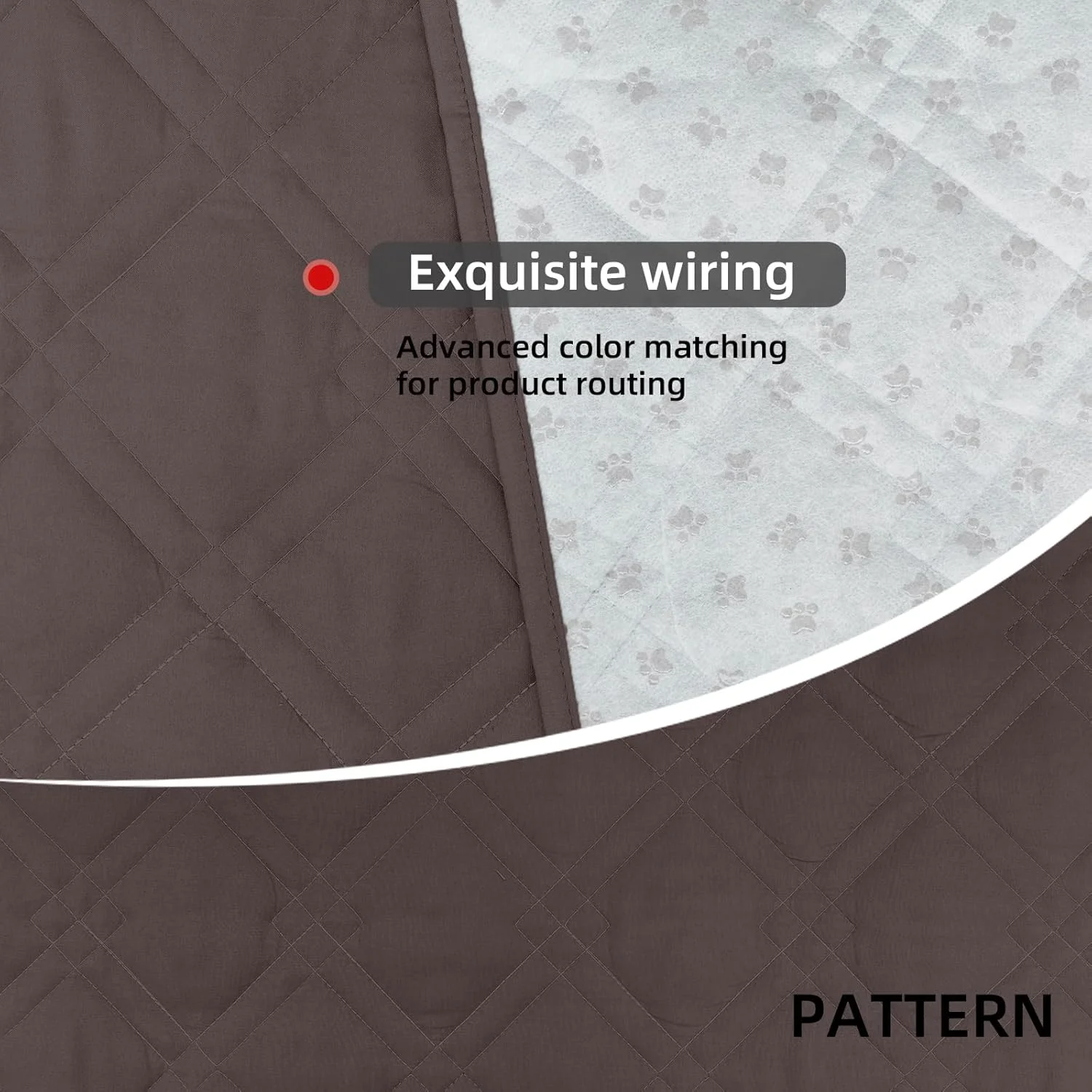 روکش ضد آب تخت سگ، پتوی ضد لغزش محافظ مبلمان مبل برای سگ گربه (قهوه ای، 132x208 سانتی متر) روکش ضد آب تخت سگ، پتوی ضد لغزش محافظ مبلمان مبل برای سگ گربه (قهوه ای، 132x208 سانتی متر)