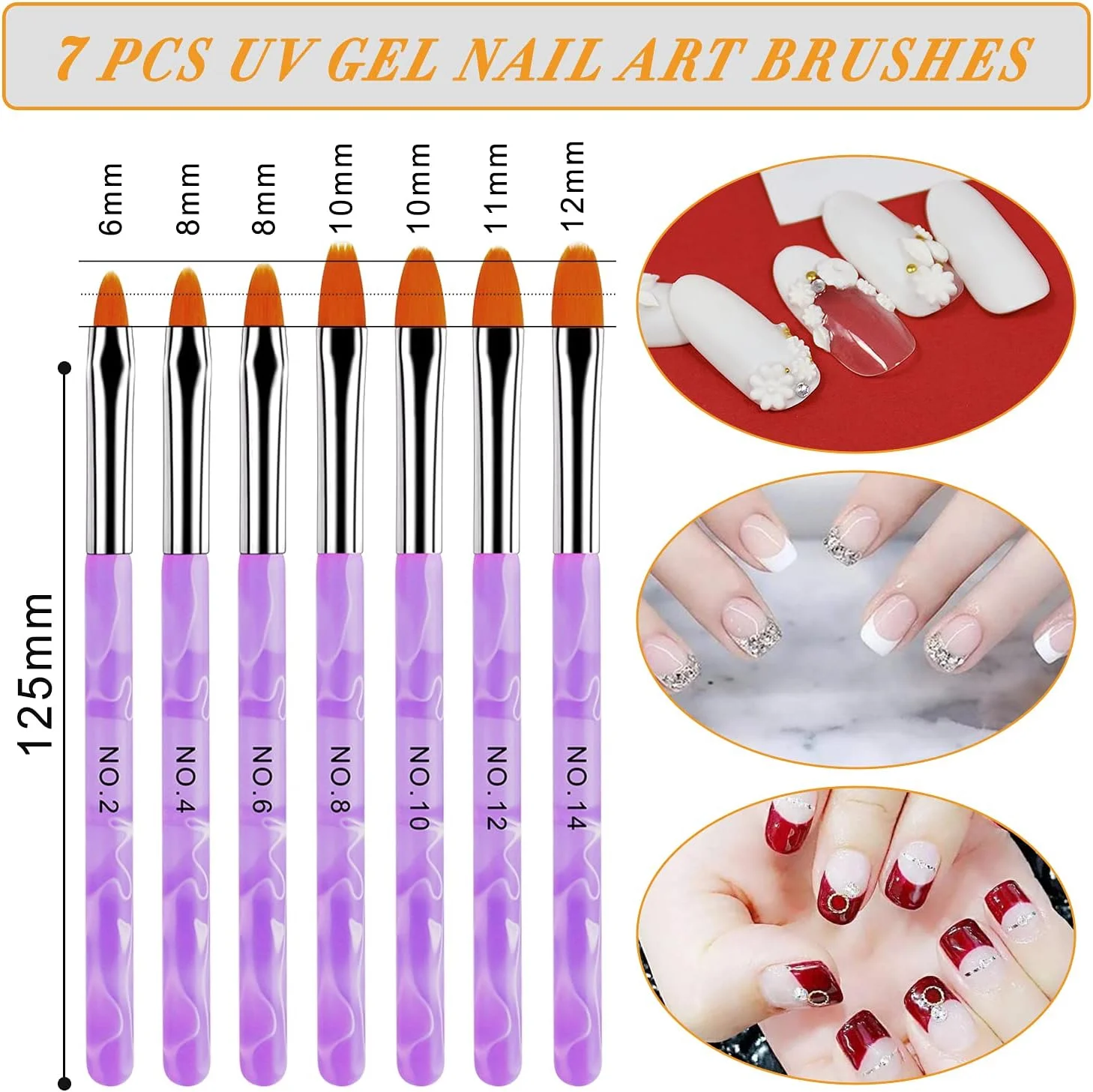 ست قلم موی ناخن اکریلیک AROIC شامل 28 قطعه، شامل 7 عدد قلم موی طراحی ناخن ژل UV، 6 عدد قلم موی اکستنشن ناخن سه بعدی، 5 عدد قلم داتینگ دو طرفه برای طراحی ناخن DIY با جعبه سفید، رنگارنگ ست قلم موی ناخن اکریلیک AROIC شامل 28 قطعه، شامل 7 عدد قلم موی طراحی ناخن ژل UV، 6 عدد قلم موی اکستنشن ناخن سه بعدی، 5 عدد قلم داتینگ دو طرفه برای طراحی ناخن DIY با جعبه سفید، رنگارنگ