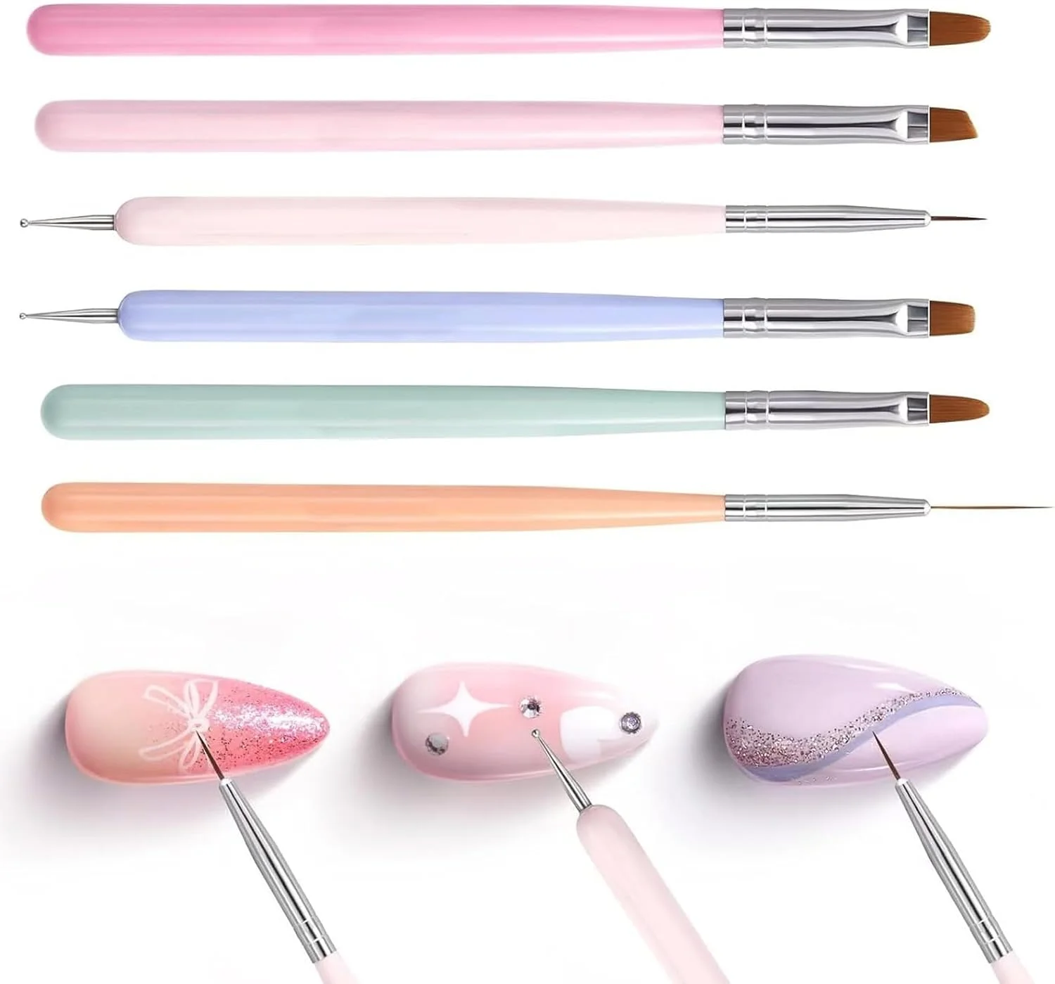 ست قلموهای طراحی ناخن Beetles، ابزارهای طراحی ناخن با لاک ژل، قلم نقاشی، قلم ژل اکستنشن ناخن، قلم ژل بیلدر، قلموی خطی طراحی ناخن و قلم داتینگ ناخن برای استفاده در سالن و طراحی ناخن در خانه ست قلموهای طراحی ناخن Beetles، ابزارهای طراحی ناخن با لاک ژل، قلم نقاشی، قلم ژل اکستنشن ناخن، قلم ژل بیلدر، قلموی خطی طراحی ناخن و قلم داتینگ ناخن برای استفاده در سالن و طراحی ناخن در خانه