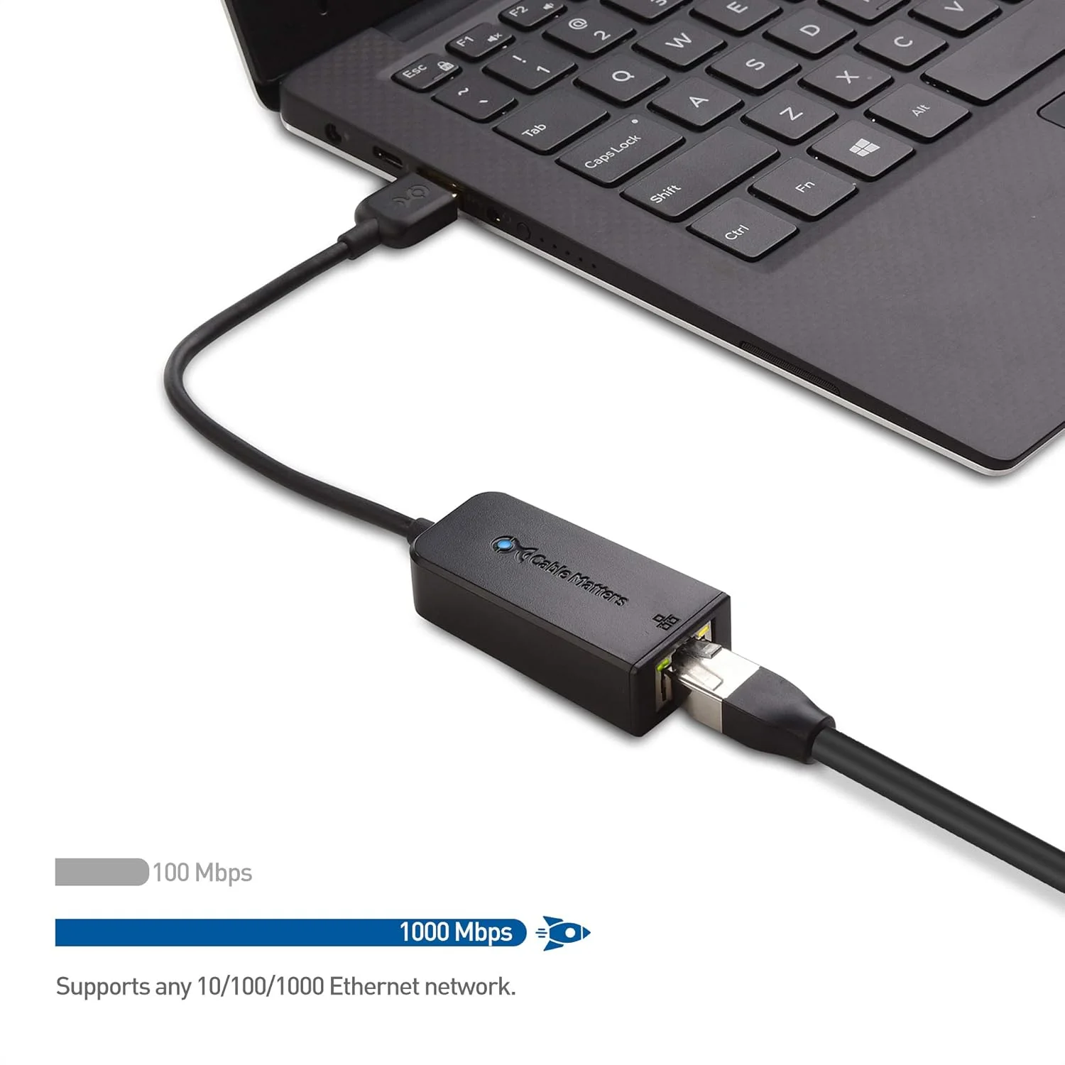 آداپتور گیگابیتی USB به اترنت Cable Matters برای کنسول بازی سوییچ و لپ تاپ (آداپتور USB 3.0 به اترنت 10/100/1000 مگابیت بر ثانیه) آداپتور گیگابیتی USB به اترنت Cable Matters برای کنسول بازی سوییچ و لپ تاپ (آداپتور USB 3.0 به اترنت 10/100/1000 مگابیت بر ثانیه)