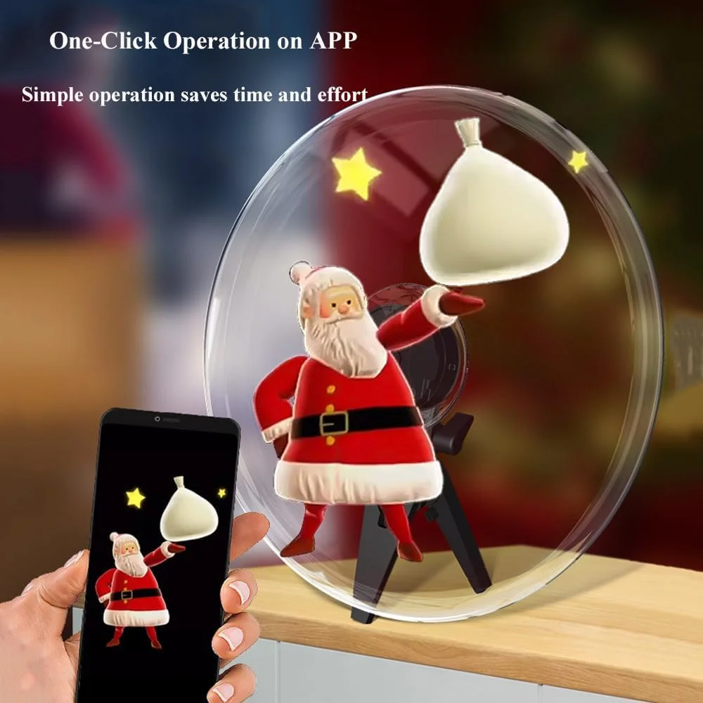 نمایشگر تبلیغاتی TXBMLDPY با کنترل از راه دور، فن هولوگرام وای فای 10.6 اینچی، پشتیبانی از کنترل از راه دور برنامه، پروژکتور فن هولوگرافی قابل حمل، برای علائم فروشگاه، بارها، مهمانی، هالووین، کریسمس، انگلستان