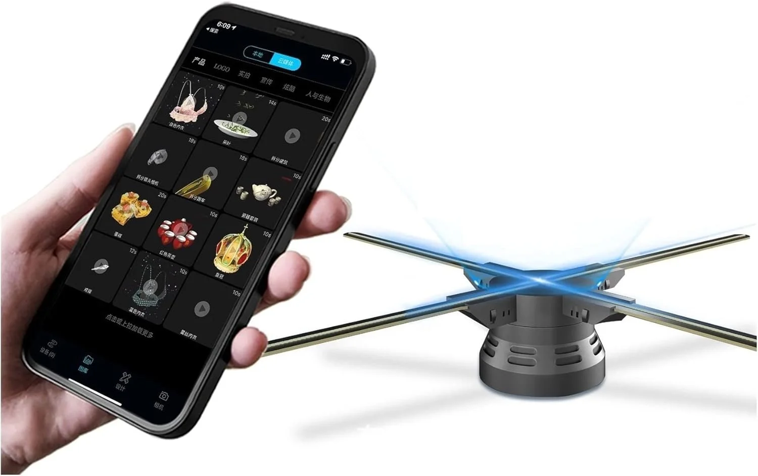 پروژکتور فن هولوگرافیک سه بعدی TISTIK 25.6 اینچی - دستگاه تبلیغاتی دیواری پروژکتور سه بعدی هولوگرافیک چشمی، تعلیق مجازی استریو، صفحه نمایش اتصال وای فای، فن تبلیغاتی سه بعدی پروژکتور فن هولوگرافیک سه بعدی TISTIK 25.6 اینچی - دستگاه تبلیغاتی دیواری پروژکتور سه بعدی هولوگرافیک چشمی، تعلیق مجازی استریو، صفحه نمایش اتصال وای فای، فن تبلیغاتی سه بعدی