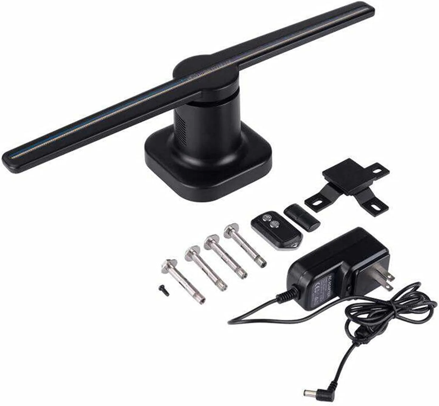 فن هولوگرام TISTIK، دستگاه تبلیغاتی هولوگرافی سه بعدی 42 سانتی متری، صفحه نمایش LED چرخشی، تزئینات مهمانی، تخیل چرخشی