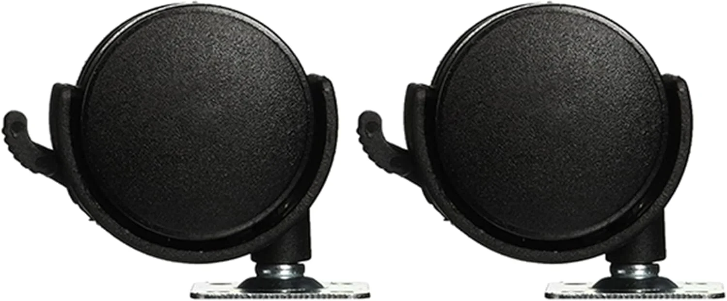 چرخ های جهانی قفس حیوانات خانگی میدوست، 2 عدد (بسته 1 عددی)، مشکی، مدل 44