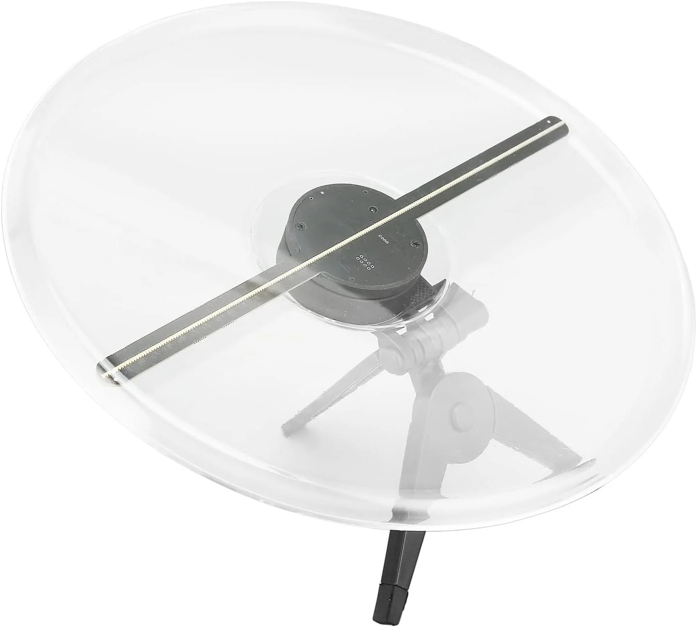 فن نمایشگر تبلیغاتی هولوگرام سه بعدی STUFY، پروژکتور هولوگرام LED سه بعدی با جلوه های شناور قابل تنظیم واقع گرایانه 10.6 اینچی با 224 مهره لامپ LED برای مهمانی ها و بارها (رنگ: #2)