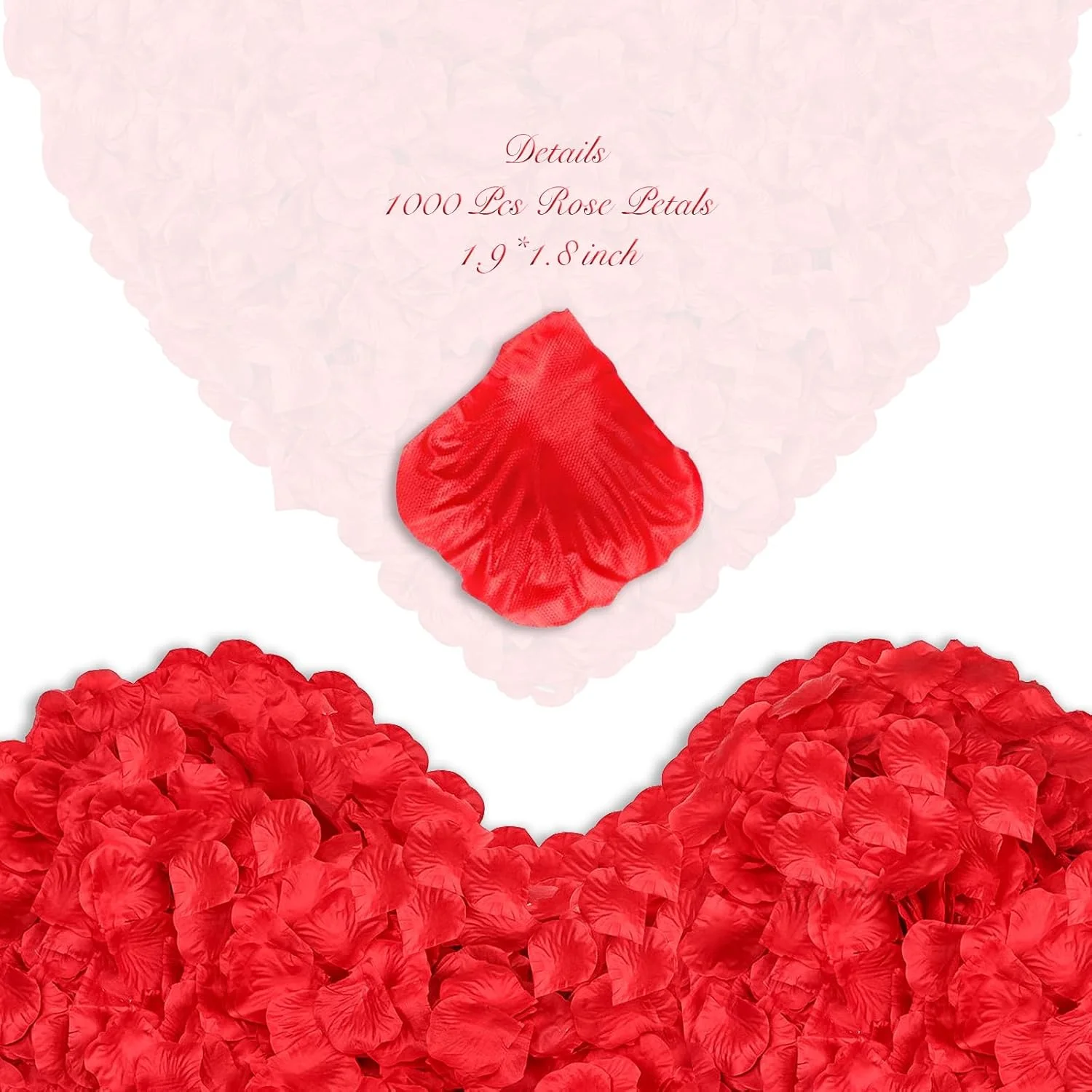 ۱۰۰۰ عدد گلبرگ رز، گلبرگ های گل مصنوعی، گلبرگ های رز ابریشمی قرمز برای عروسی، پیشنهاد سالگرد، شب عاشقانه، تزئینات گل (قرمز، ۱۰۰۰ عدد) ۱۰۰۰ عدد گلبرگ رز، گلبرگ های گل مصنوعی، گلبرگ های رز ابریشمی قرمز برای عروسی، پیشنهاد سالگرد، شب عاشقانه، تزئینات گل (قرمز، ۱۰۰۰ عدد)