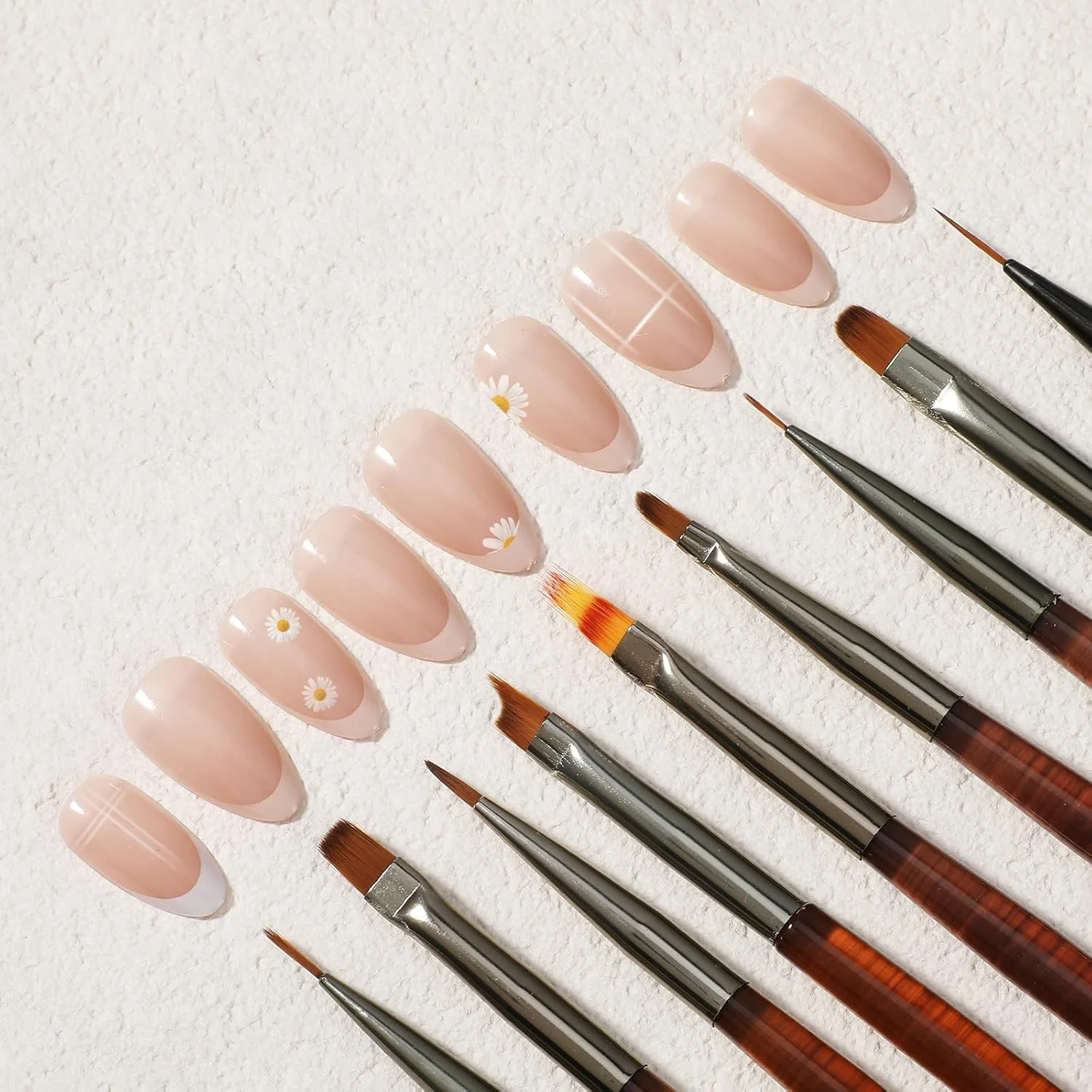 ست 18 عددی قلم مو طراحی ناخن ElevateTech، قلم موی طراحی ناخن، قلم موی اکریلیک، ابزار طراحی ناخن با قلم موی ژل اکستنشن ناخن، قلم موی ژل ناخن، قلم نقطه گذاری ناخن ست 18 عددی قلم مو طراحی ناخن ElevateTech، قلم موی طراحی ناخن، قلم موی اکریلیک، ابزار طراحی ناخن با قلم موی ژل اکستنشن ناخن، قلم موی ژل ناخن، قلم نقطه گذاری ناخن