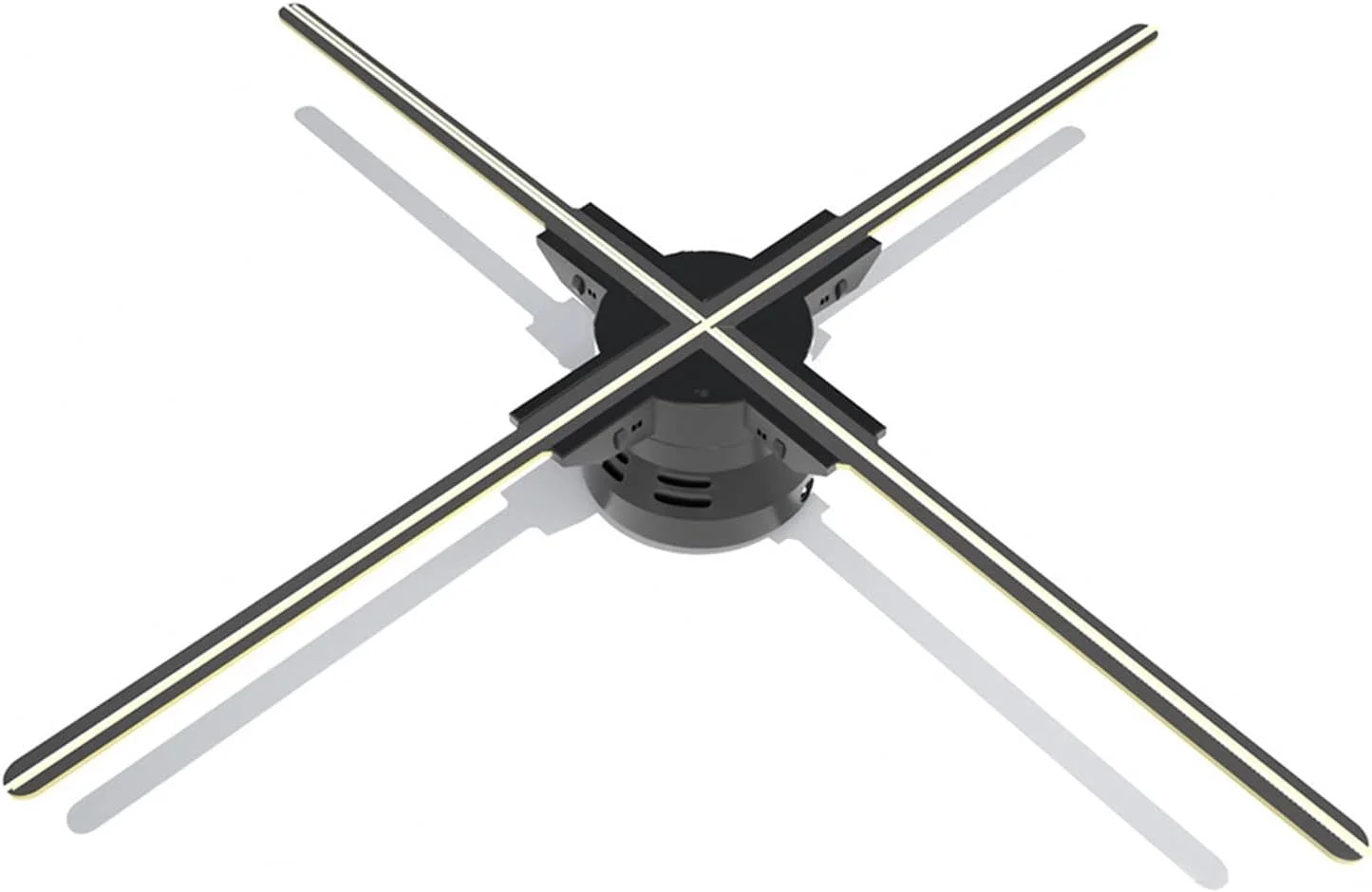 فن نمایشگر هولوگرام سه بعدی SilteD، پروژکتور تبلیغاتی ویدیویی هولوگرافی چشم با نور LED 22 اینچی، پخش زنده بی‌درنگ WiFi، اتصال، برای نمایشگاه تجاری فروشگاه و مرکز خرید