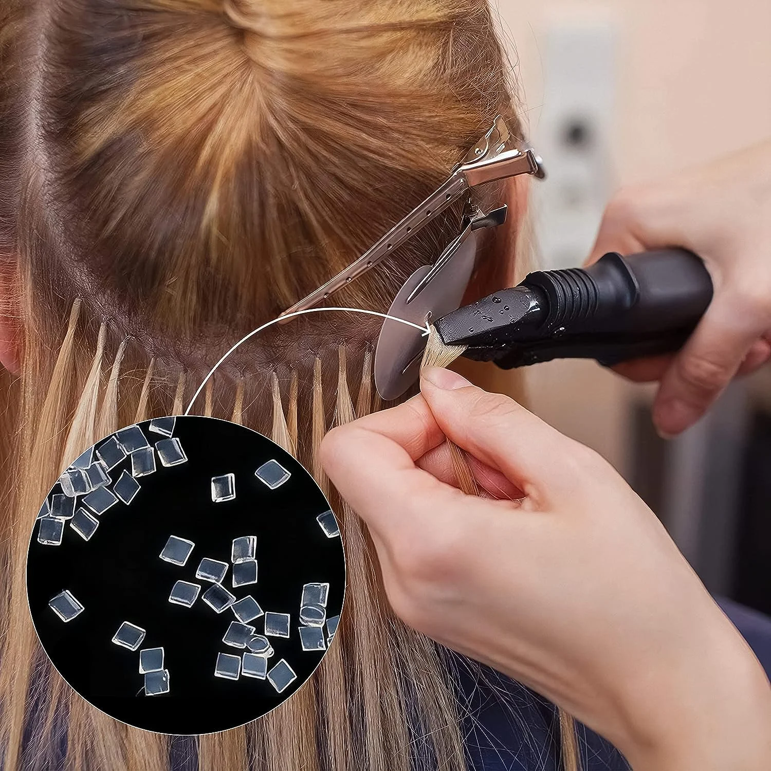 چسب کراتین ایتالیایی e estelle، گرانول و دانه های شفاف چسب کراتین فیوژن برای ساخت کلاه گیس، ناخن/اکستنشن موی I Tip (50 گرم، دانه سفید) چسب کراتین ایتالیایی e estelle، گرانول و دانه های شفاف چسب کراتین فیوژن برای ساخت کلاه گیس، ناخن/اکستنشن موی I Tip (50 گرم، دانه سفید)