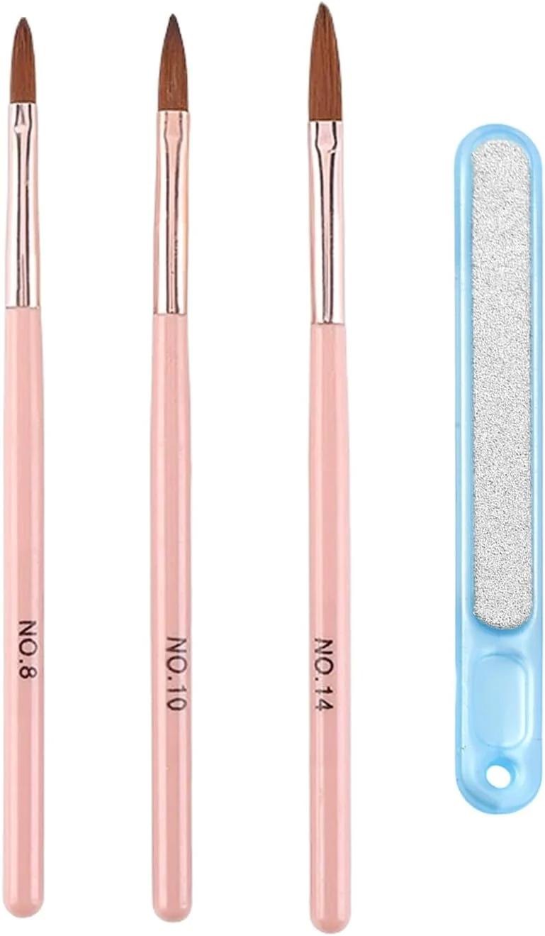 3 عدد قلم طراحی ناخن و 1 عدد سوهان ناخن، ست برس ناخن، قلم خطی ظریف، ابزار طراحی، مناسب برای کاشت ناخن، طراحی حکاکی و گرافیتی. 3 عدد قلم طراحی ناخن و 1 عدد سوهان ناخن، ست برس ناخن، قلم خطی ظریف، ابزار طراحی، مناسب برای کاشت ناخن، طراحی حکاکی و گرافیتی.