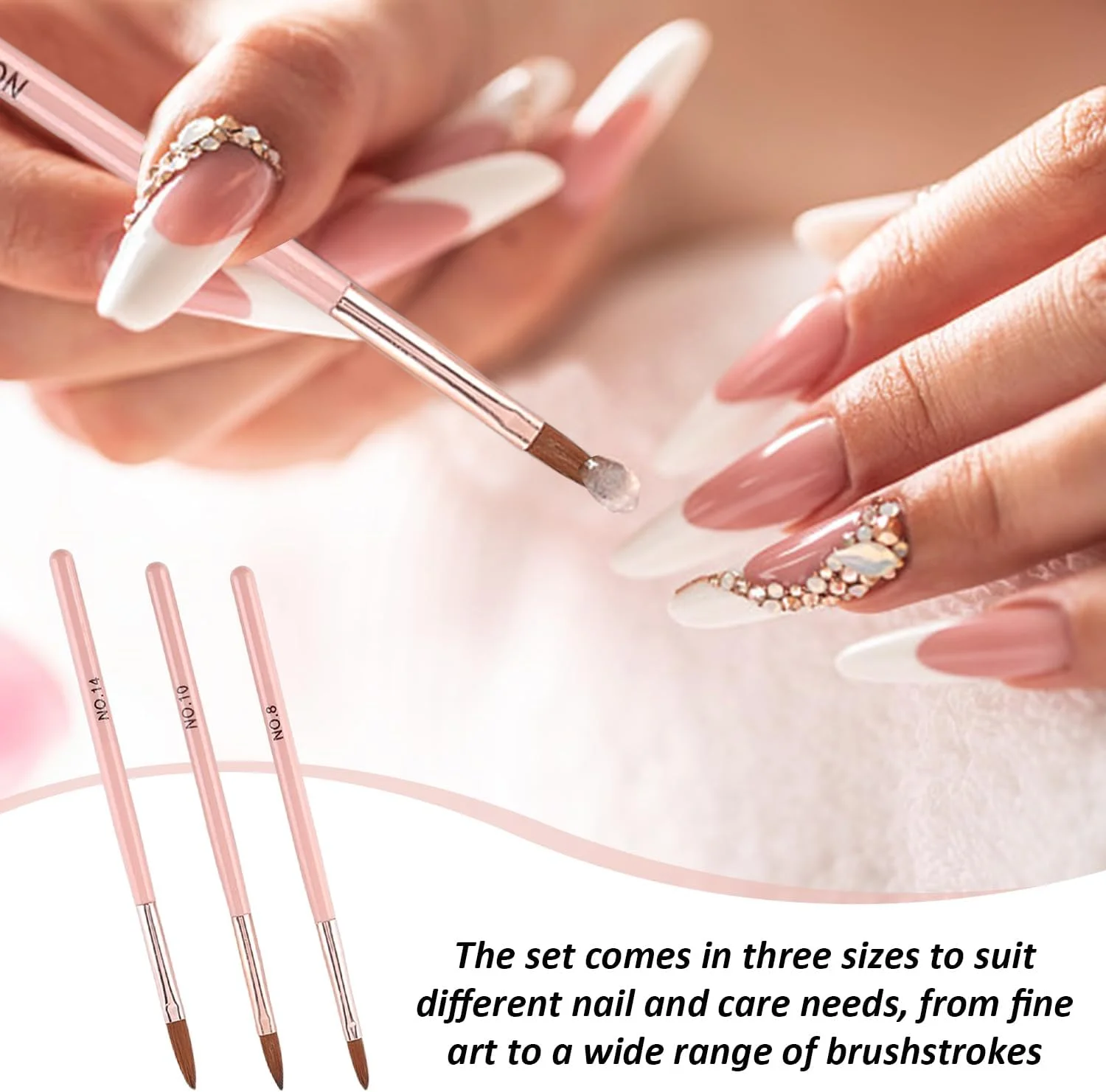 3 عدد قلم طراحی ناخن و 1 عدد سوهان ناخن، ست برس ناخن، قلم خطی ظریف، ابزار طراحی، مناسب برای کاشت ناخن، طراحی حکاکی و گرافیتی. 3 عدد قلم طراحی ناخن و 1 عدد سوهان ناخن، ست برس ناخن، قلم خطی ظریف، ابزار طراحی، مناسب برای کاشت ناخن، طراحی حکاکی و گرافیتی.