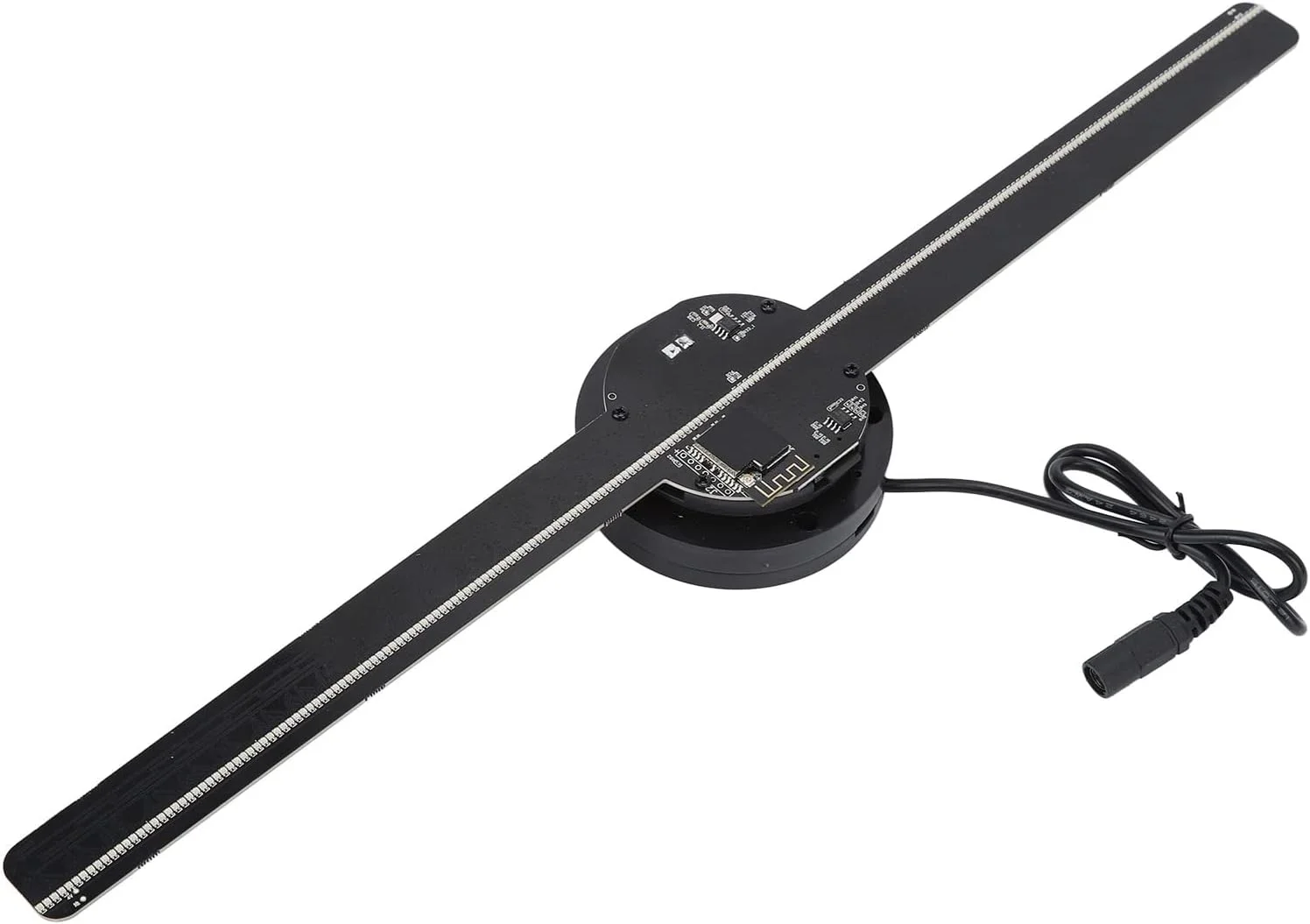 فن هولوگرام سه بعدی Bewinner - نمایشگر پروژکتور تبلیغاتی سه بعدی با 224 عدد LED و کتابخانه ویدیویی 700، پروژکتور هولوگرافی هالووین با ضخامت فوق العاده 1.2 اینچ برای علائم فروشگاه های تجاری (دوشاخه UK)، DUCRQF6BP0-13