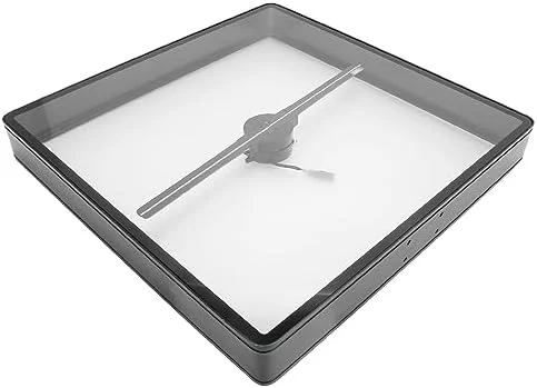 پروژکتور فن هولوگرام سه بعدی Bewinner 18.5 اینچی با قابلیت اتصال WiFi و کارت حافظه، نمایشگر تبلیغاتی با پشتیبانی از فرمت های مختلف ویدئویی و تصویری، دوشاخه امارات متحده عربی