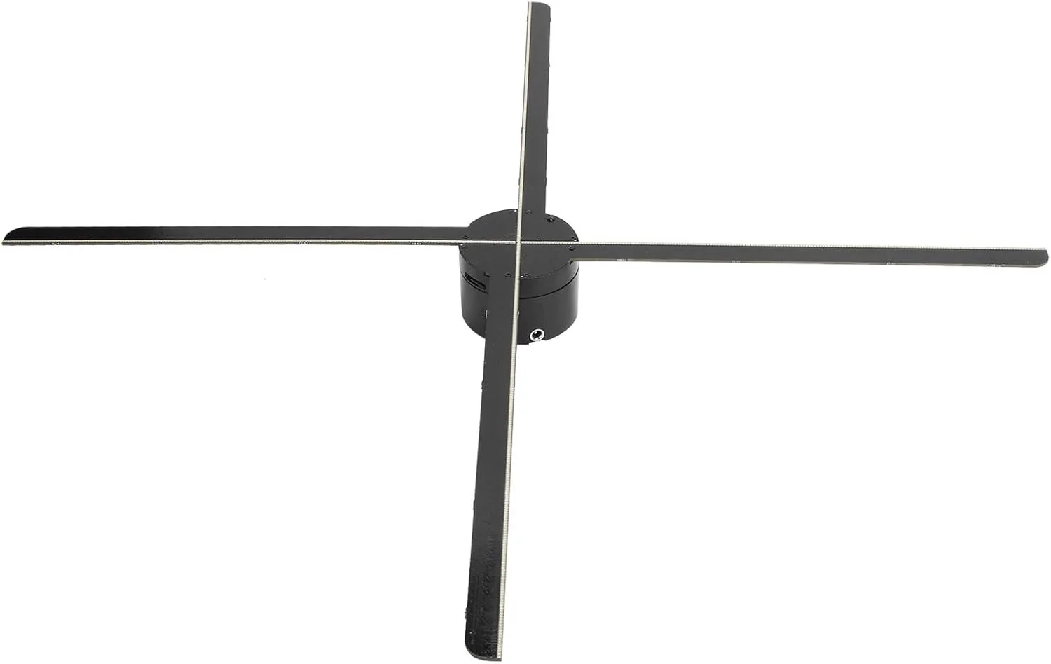 فن تبلیغاتی ال ای دی سه بعدی Bewinner با قطر 65 سانتی متر و توان 40 وات، پروژکتور هولوگرافیک تبلیغاتی وای فای سه بعدی 110 ولت ‑ 220 ولت با 766 لامپ RGB، مناسب برای نمایشگاه ها، مدارس، سوپرمارکت ها (دوشاخه UK 100‑240V)