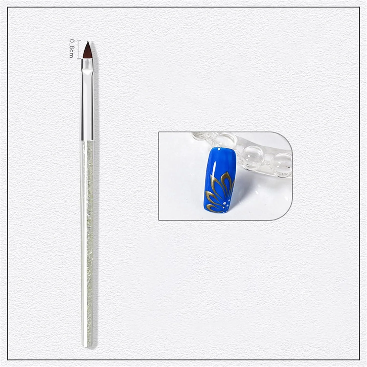 قلم طراحی ناخن با برس شنی، ابزار نقطه گذاری و انتخاب نگین، قلم کریستالی طراحی ناخن با دست، ابزار DIY، قلم حکاکی پودر، قلم اکستنشن، میله های اکریلیک برای نقطه گذاری (C، تک سایز) قلم طراحی ناخن با برس شنی، ابزار نقطه گذاری و انتخاب نگین، قلم کریستالی طراحی ناخن با دست، ابزار DIY، قلم حکاکی پودر، قلم اکستنشن، میله های اکریلیک برای نقطه گذاری (C، تک سایز)