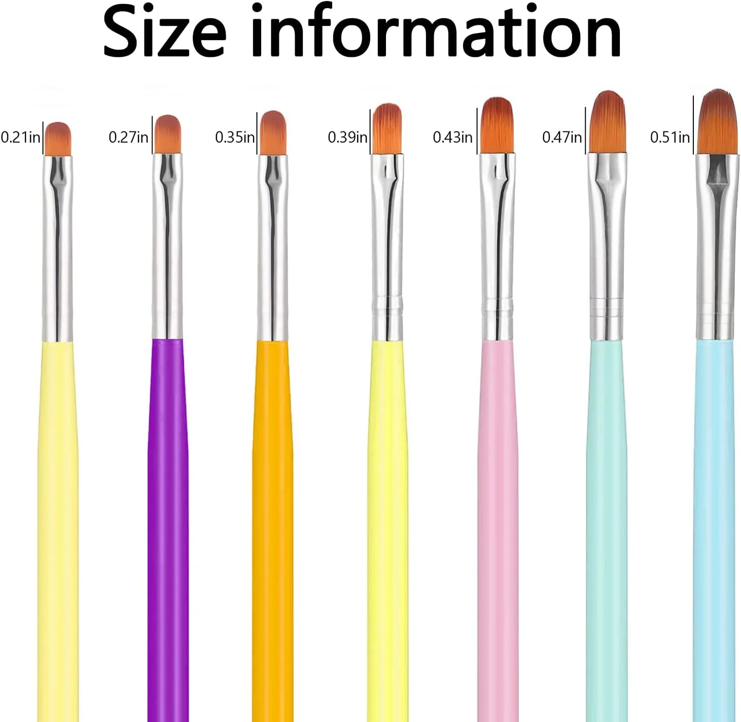 ست 7 عددی قلم موی طراحی ناخن اکریلیک SILPECWEE، قلم موی تمیز کننده ناخن، قلم موی پاک کننده لاک، قلم موی طراحی ناخن، قلم موی ژل اکستنشن، قلم موی لاک ناخن، کیت نقاشی ناخن، قلم موی مانیکور، ابزار طراحی ناخن ست 7 عددی قلم موی طراحی ناخن اکریلیک SILPECWEE، قلم موی تمیز کننده ناخن، قلم موی پاک کننده لاک، قلم موی طراحی ناخن، قلم موی ژل اکستنشن، قلم موی لاک ناخن، کیت نقاشی ناخن، قلم موی مانیکور، ابزار طراحی ناخن