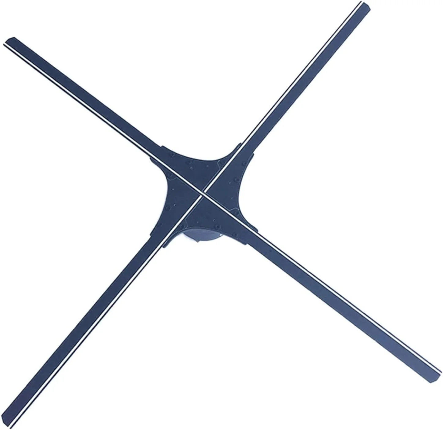 هولوگرام تبلیغاتی 60 سانتی متری سه بعدی NDYJFLB با چهار پره - فن LED سه بعدی با چشم غیر مسلح