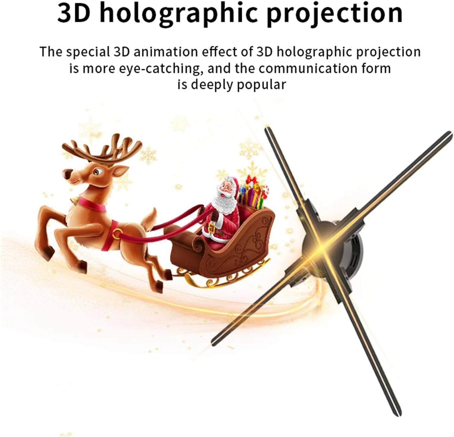 پروژکتور هولوگرافیک سه بعدی RIMOAL، فن هولوگرام سه بعدی، نمایشگر تبلیغاتی، دستگاه تبلیغاتی شناور استریو هولوگرام برای کسب و کار، فروشگاه، مغازه، بار