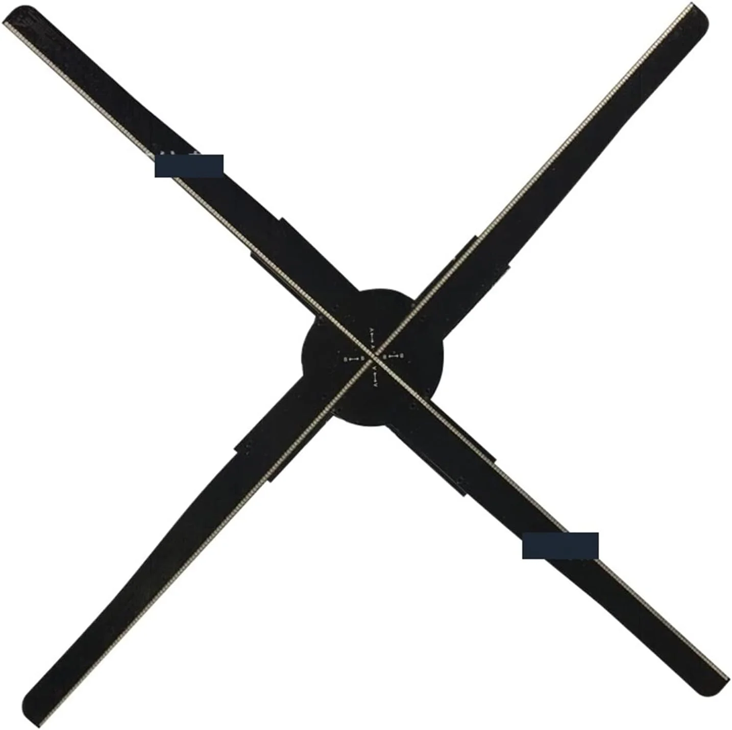 فن هولوگرام REHOOF، دستگاه تبلیغاتی دیواری پروژکتور هولوگرافی سه بعدی، صفحه نمایش فن، تصویربرداری هوایی استریو مجازی چرخان در فضای باز، پروژکتور فن هولوگرام جالب