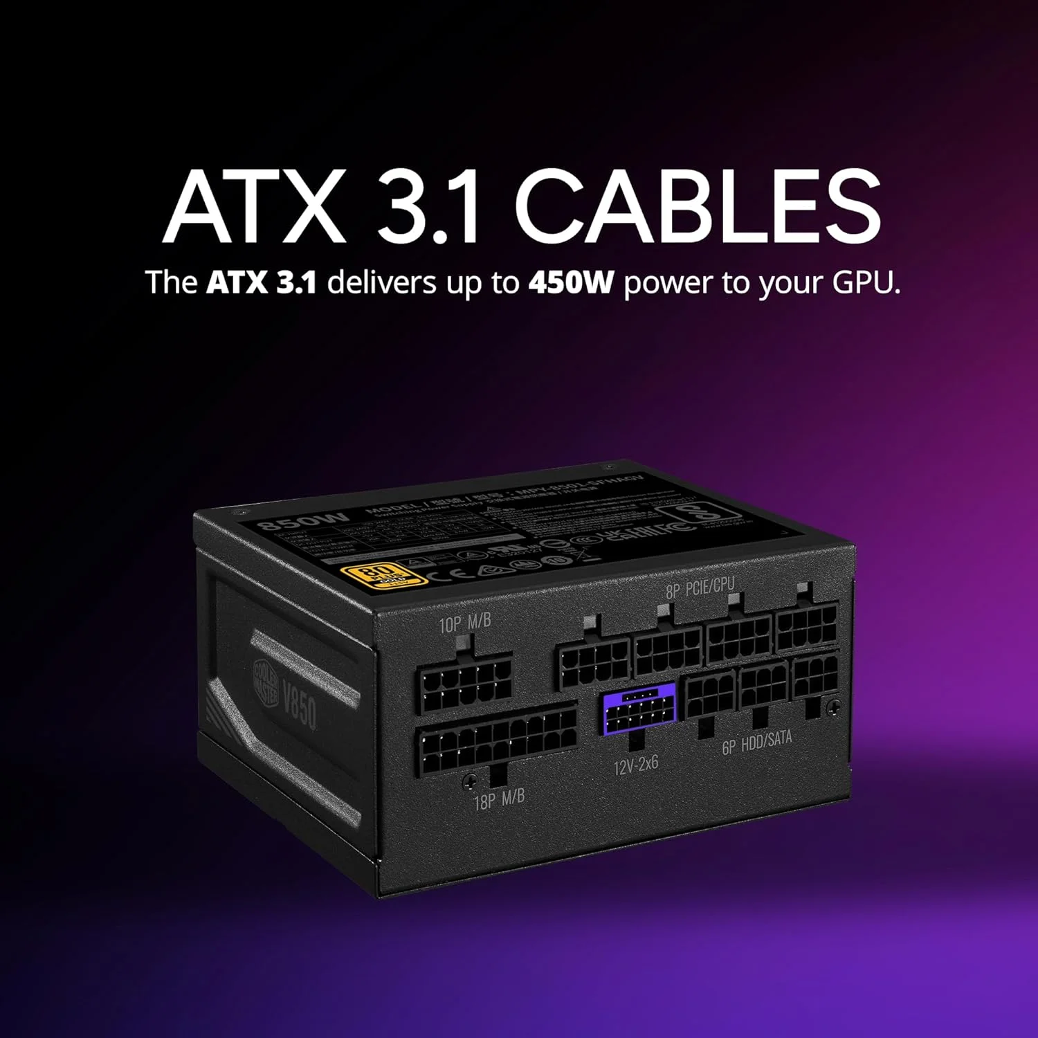 منبع تغذیه 750 وات کولر مستر V750 SFX Gold، کاملا ماژولار، راندمان 80+ گلد، شامل براکت ATX، فن FDB کم صدا، فرم فاکتور SFX منبع تغذیه 750 وات کولر مستر V750 SFX Gold، کاملا ماژولار، راندمان 80+ گلد، شامل براکت ATX، فن FDB کم صدا، فرم فاکتور SFX