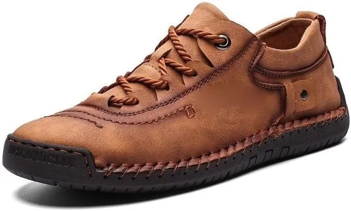 کفش های رسمی مردانه CHIPEL، کفش های کتانی چرمی رترو با رویه کوتاه، کفش های کتانی مردانه راحت و تنفسی، کفش های مردانه مد روز