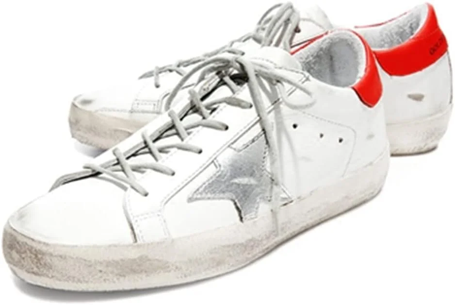 کفشهای کتانی کلاسیک چرمی گلدن گوس، کفشهای تمرینی غیررسمی و تنفسی مردانه کفشهای کتانی کلاسیک چرمی گلدن گوس، کفشهای تمرینی غیررسمی و تنفسی مردانه