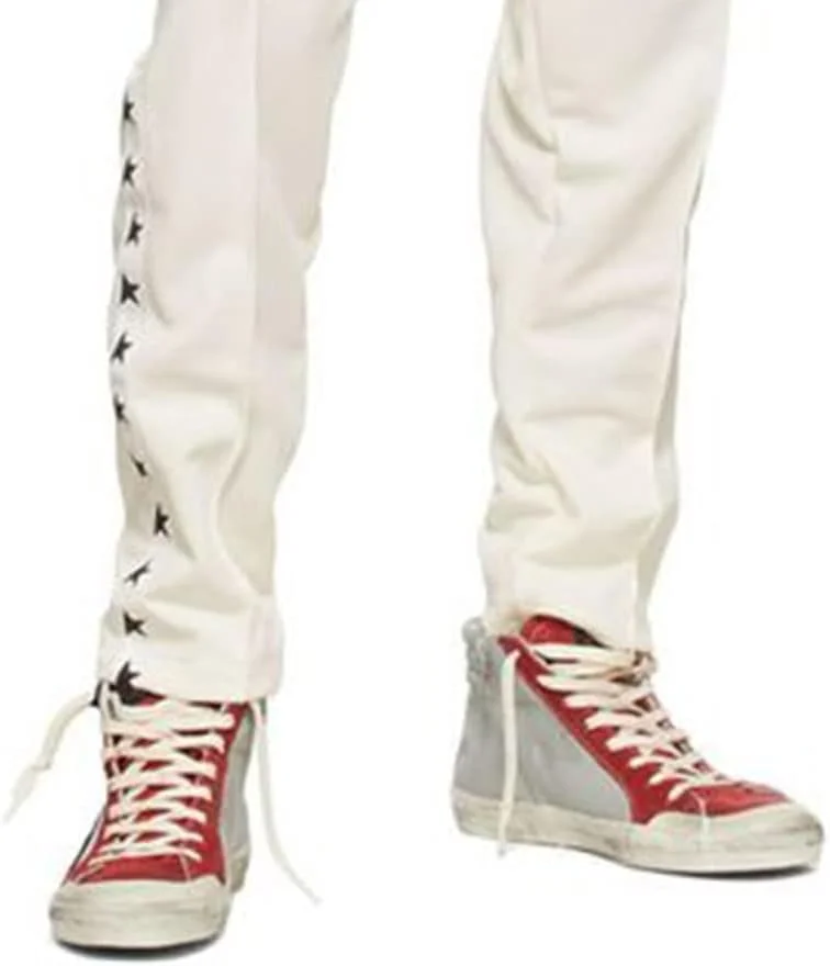 کفشهای ورزشی لاستیکی راحت کلاسیک گلدن گوس، کتانیهای ساق بلند نرم، کفشهای کتانی مردانه مد روز کفشهای ورزشی لاستیکی راحت کلاسیک گلدن گوس، کتانیهای ساق بلند نرم، کفشهای کتانی مردانه مد روز