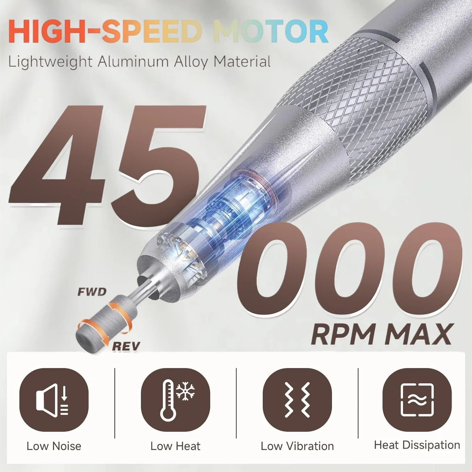 دستگاه سوهان برقی ناخن Angju، قابل حمل، 45000 دور در دقیقه، سوهان ناخن برقی بی سیم حرفه ای با سری و پایه، برای ناخن های ژلی آکریلیک، دستگاه ای فایل، پولیش مانیکور، مناسب برای سالن و خانه دستگاه سوهان برقی ناخن Angju، قابل حمل، 45000 دور در دقیقه، سوهان ناخن برقی بی سیم حرفه ای با سری و پایه، برای ناخن های ژلی آکریلیک، دستگاه ای فایل، پولیش مانیکور، مناسب برای سالن و خانه