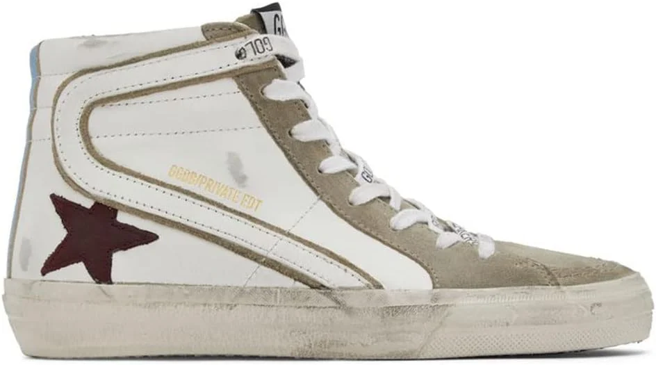 کفش‌های ورزشی تخت مردانه Golden Goose Climbing، کتانی‌های مد روز، غیررسمی، تنفسی، مناسب پیاده‌روی