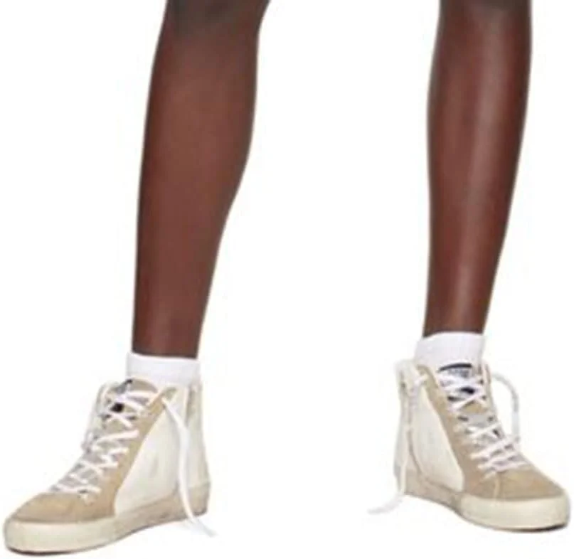 کفش‌های ورزشی تخت مردانه Golden Goose Climbing، کتانی‌های مد روز، غیررسمی، تنفسی، مناسب پیاده‌روی