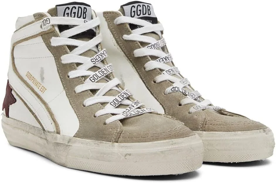 کفش‌های ورزشی تخت مردانه Golden Goose Climbing، کتانی‌های مد روز، غیررسمی، تنفسی، مناسب پیاده‌روی