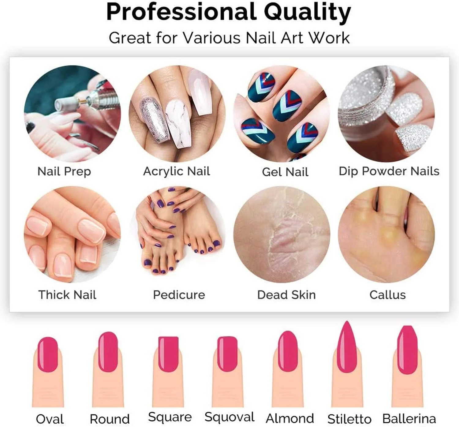 مجموعه سر سوهان ناخن Azonee، 7 عددی کاربید، کم گرد و غبار، حرفه ای، 3/32 اینچ، سر سوهان برقی برای سوهان کشی ناخن های اکریلیک، ناخن های ژلی، از بین بردن مواد و ابزار کوتیکول برای دستگاه سوهان برقی ناخن مجموعه سر سوهان ناخن Azonee، 7 عددی کاربید، کم گرد و غبار، حرفه ای، 3/32 اینچ، سر سوهان برقی برای سوهان کشی ناخن های اکریلیک، ناخن های ژلی، از بین بردن مواد و ابزار کوتیکول برای دستگاه سوهان برقی ناخن