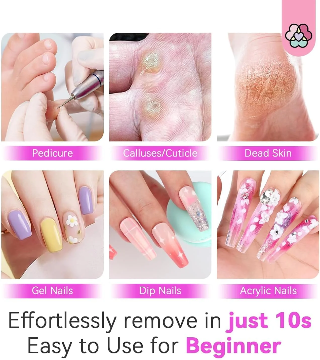 دستگاه سوهان برقی ناخن قابل شارژ Azonee، ۳۵۰۰۰ دور در دقیقه، دارای ۶ سر سوهان، ابزار برقی قابل حمل برای لایه برداری، سوهان زدن، پولیش، مناسب برای استفاده در منزل و سالن، مبتدیان و متخصصان مانیکور دستگاه سوهان برقی ناخن قابل شارژ Azonee، ۳۵۰۰۰ دور در دقیقه، دارای ۶ سر سوهان، ابزار برقی قابل حمل برای لایه برداری، سوهان زدن، پولیش، مناسب برای استفاده در منزل و سالن، مبتدیان و متخصصان مانیکور