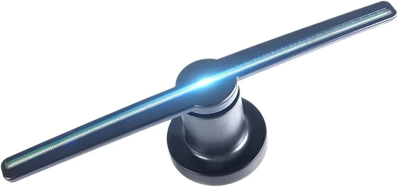 پروژکتور فن هولوگرام سه بعدی، لامپ تصویربرداری هولوگرافیک، پشتیبانی از تصاویر و ویدئو، برای تبلیغات تجاری، نمایشگاه