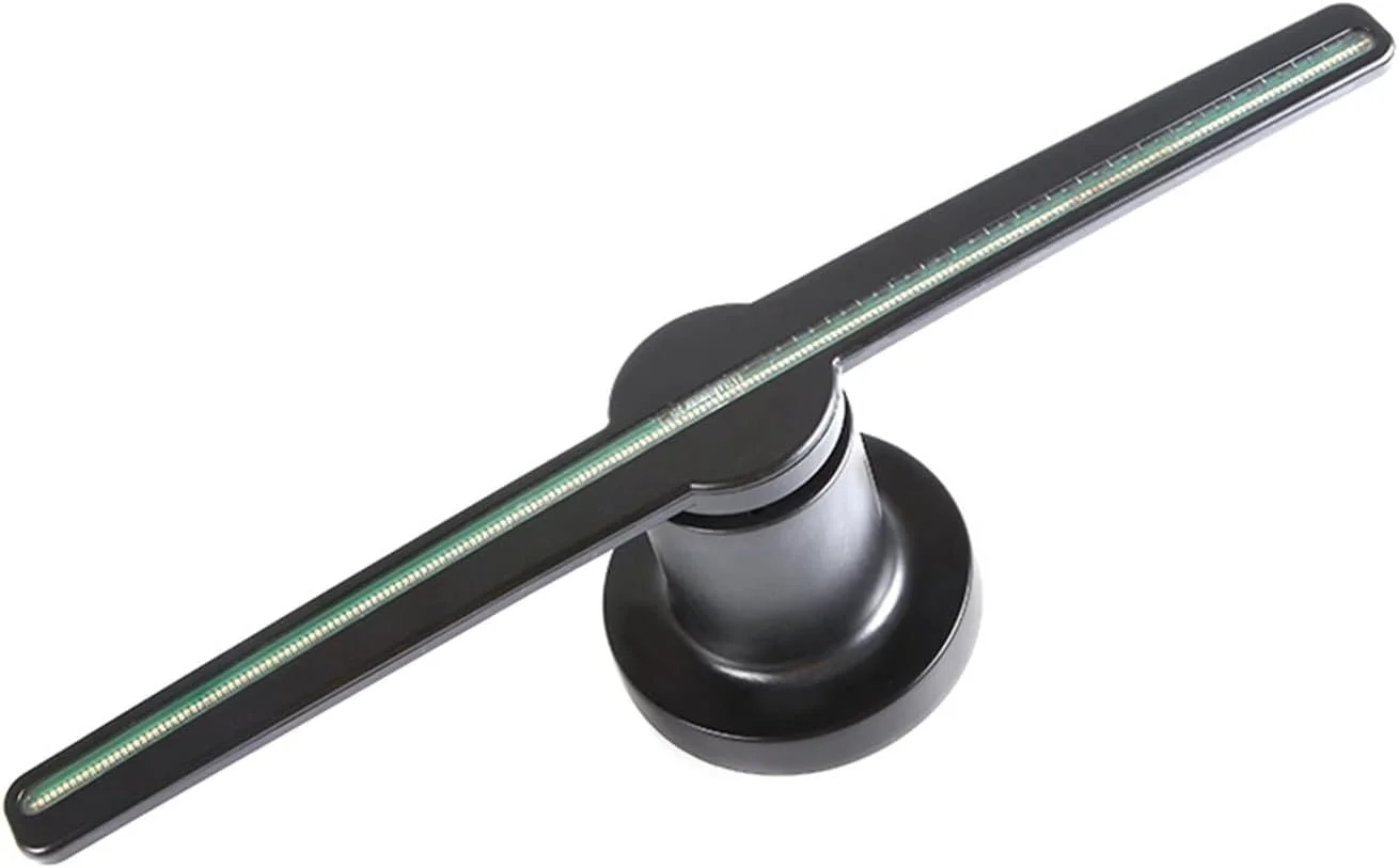 پروژکتور فن هولوگرام سه بعدی، لامپ تصویربرداری هولوگرافیک، پشتیبانی از تصاویر و ویدئو، برای تبلیغات تجاری، نمایشگاه