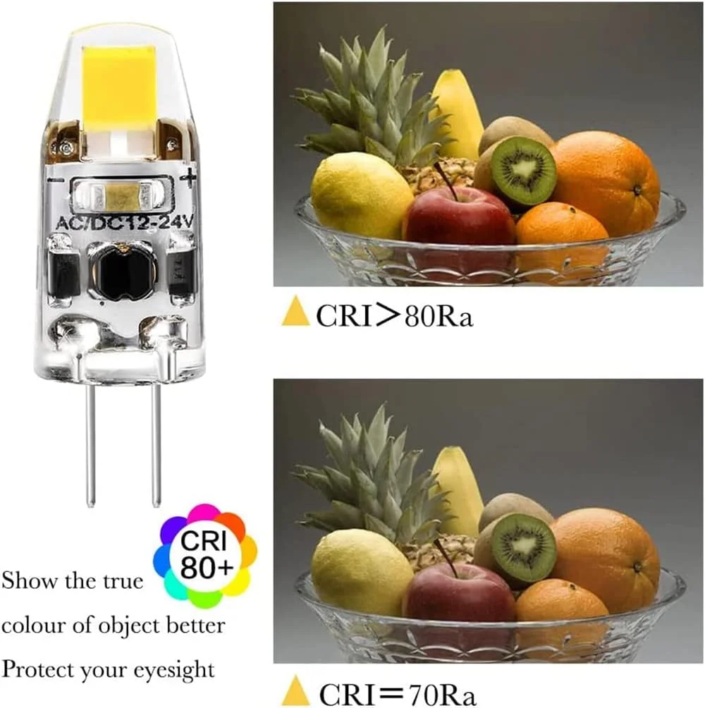 لامپ ال ای دی Azonee G4، لامپ دوشاخه 12 ولت JC G4، جایگزین لامپ هالوژن 20 وات G4، سفید مهتابی 4500K، لامپ G4 برای چراغ زیر کابینتی، چراغ های سقفی (بسته 6 عددی) لامپ ال ای دی Azonee G4، لامپ دوشاخه 12 ولت JC G4، جایگزین لامپ هالوژن 20 وات G4، سفید مهتابی 4500K، لامپ G4 برای چراغ زیر کابینتی، چراغ های سقفی (بسته 6 عددی)