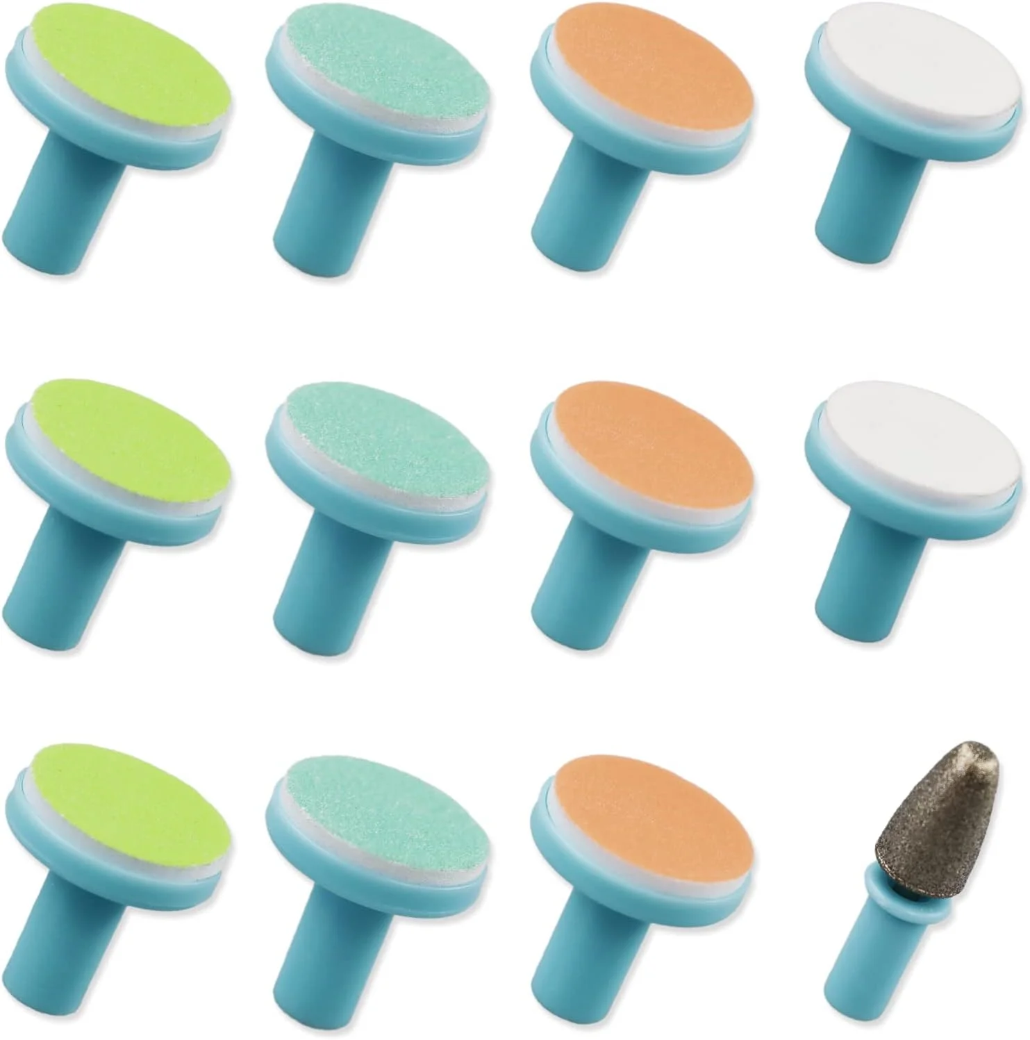 پد سوهان ناخن نوزاد LAMXD، بسته 12 عددی، پد جایگزین سوهان ناخن، سری سنگ زنی ناخن برقی نوزاد برای سوهان ناخن برقی استاندارد کودک، مناسب برای نوزاد تازه متولد شده پد سوهان ناخن نوزاد LAMXD، بسته 12 عددی، پد جایگزین سوهان ناخن، سری سنگ زنی ناخن برقی نوزاد برای سوهان ناخن برقی استاندارد کودک، مناسب برای نوزاد تازه متولد شده