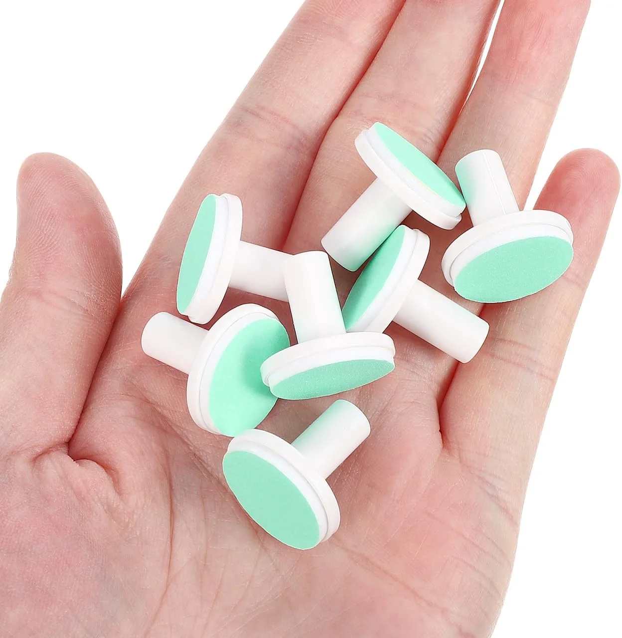 Homoyoyo - پدهای جایگزین سوهان ناخن برقی نوزاد - سبز رنگ، مناسب برای سوهان های استاندارد، 12 ماه به بالا Homoyoyo - پدهای جایگزین سوهان ناخن برقی نوزاد - سبز رنگ، مناسب برای سوهان های استاندارد، 12 ماه به بالا