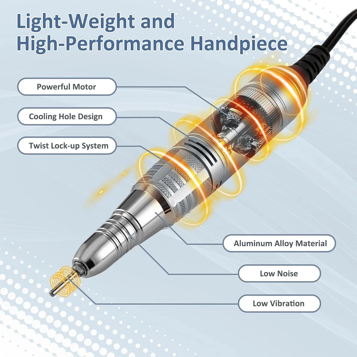دستگاه سوهان برقی ناخن حرفه ای Madenia، سوهان برقی ناخن برای ناخن های ژلی آکریلیک، با کنترل لمسی و صفحه نمایش LCD، 35000 دور در دقیقه، 100-240 ولت، خاکستری دستگاه سوهان برقی ناخن حرفه ای Madenia، سوهان برقی ناخن برای ناخن های ژلی آکریلیک، با کنترل لمسی و صفحه نمایش LCD، 35000 دور در دقیقه، 100-240 ولت، خاکستری